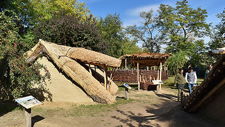 Reconstructed village from the Árpád Era, Tiszaalpár