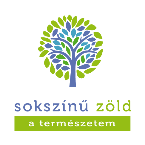 sokszínű zöld logó